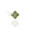 Brigid Seal of Grace Ring Earth Olivine - Silver