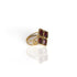 Brigid Seal of Grace Ring Fire Ruby - Gold