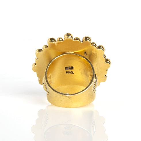 Oval Cloister All Seeing Eye Ring