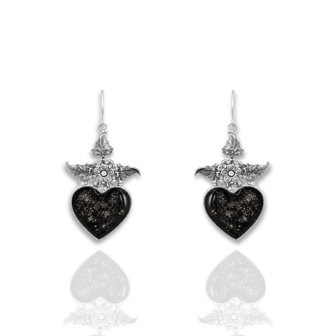 Daisy in Love Earrings - Silver