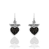 Daisy in Love Earrings - Silver