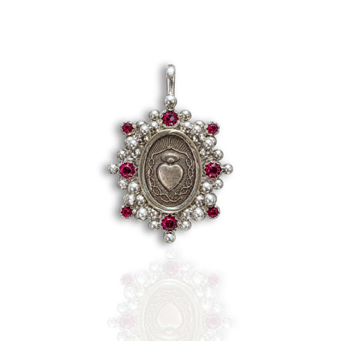 Heart Of Hope Medallion - Silver