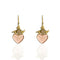 Daisy in Love Earrings Pink - Gold