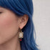 Scapular Earrings of Saint Valentine - Gold - VSA Designs