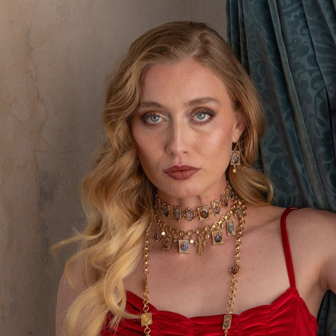 Retablo St Agatha Earrings