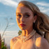 La Queen Collar - Cream Pearl Gunmetal - VSA Designs