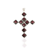 Brigid Cross of Kildare Charm Spirit Amethyst - Silver - VSA Designs