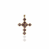 Brigid Cross of Kildare Chica Charm Spirit Amethyst - Gold