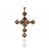 Brigid Cross of Kildare Charm Spirit Amethyst - Gold - VSA Designs