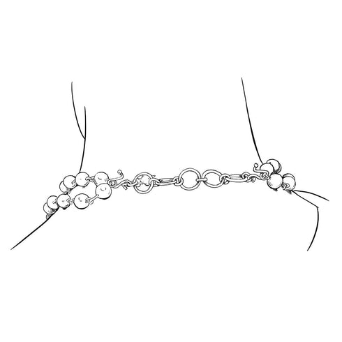 Antigua Rosary Lux Labradorite + Necklace Extender