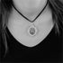 Oval Cloister Sacred Heart Charm Necklace - VSA Designs
