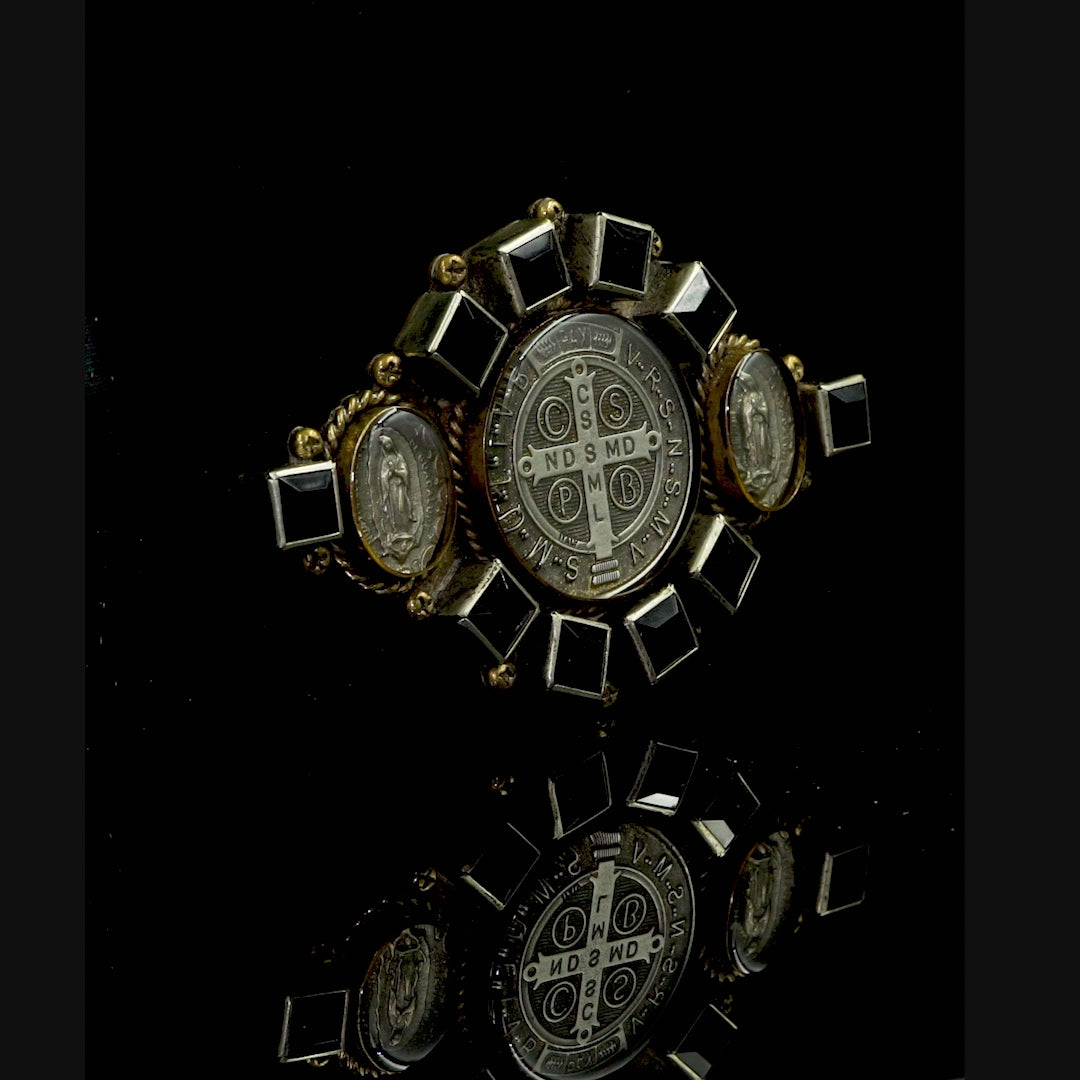 VSA San Benito Goddess Belt Buckle & Belt BUCKLES – Virgins Saints & Angels main image 4
