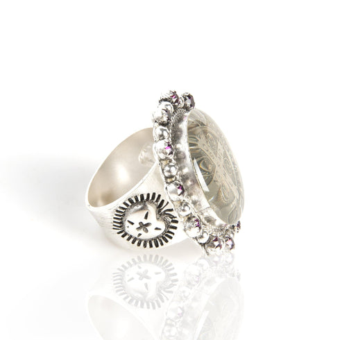 Vintage San Benito Ring Sterling Silver