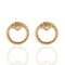 Edie Post Earrings - Gold - VSA Designs