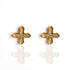 Peace Cross Post Earrings