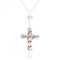 Pink Crush Necklace - Silver