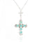 Audrey Necklace Pacific Opal - Silver