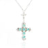 Audrey Necklace Pacific Opal - Silver