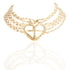 La Queen Collar - Cream Pearl Gold - VSA Designs