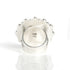 Oval Cloister Sacred Heart Ring - Silver - VSA Designs