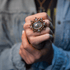 Oval Cloister Sacred Heart Ring - Gold - VSA Designs