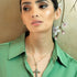 Audrey Necklace Pacific Opal - Silver
