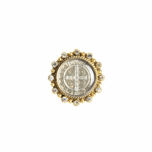Virgins Saints & Angels San Benito Grande Vintage Ring